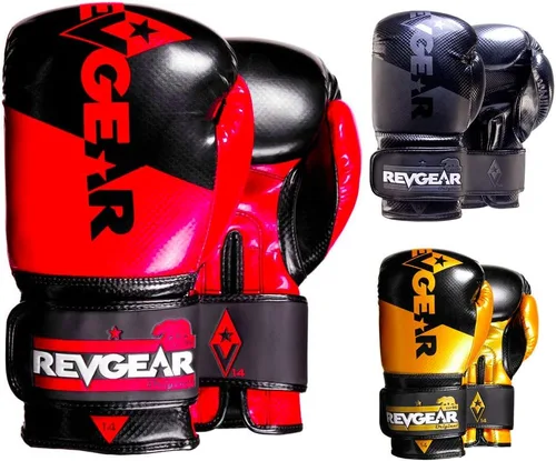 Vista 10 de Revgear Pinnacle Boxing Glove Entry Level Comfortable & Stylish Animal Free Excellent Value