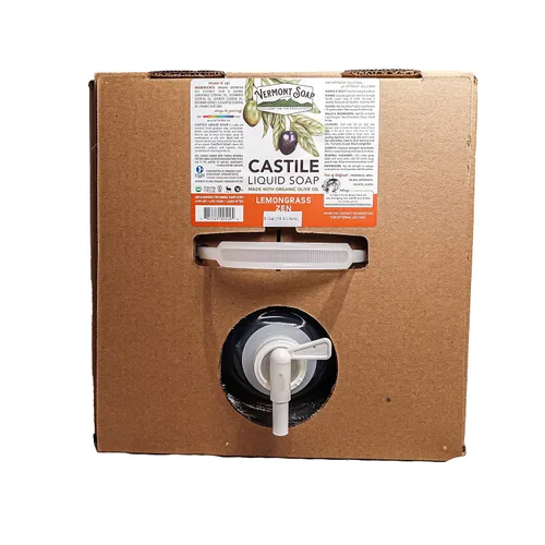 Vista 22 de Vermont Castile Jabón Lavanda, jabón líquido suave para pieles sensibles y gel de baño natural, champú orgánico para cabello graso, aloe castilla