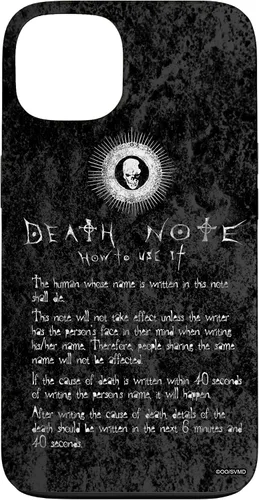 Vista 7 de Death Note Cómo usarlo funda para iPhone 17