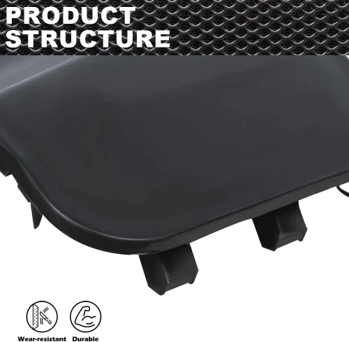 Vista 5 de CNNELL Cubierta de gancho de remolque para parachoques delantero compatible con Nissan Rogue 2014 2015 2016
