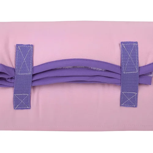 Vista 6 de DreamWorks Gabby's Dollhouse Dream It Up - Tapete para siesta de Pandy Paws rosa y morado