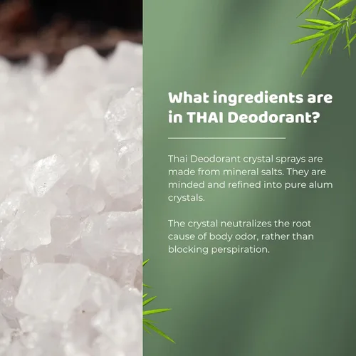 Vista 7 de Thai Deodorant Stone Crystal Mist - Desodorante natural en aerosol, paquete de 8 onzas (paquete de 3)