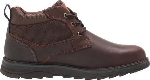 Vista 6 de Nunn Bush Botas Luxor Chukka con punta lisa para hombre con gel cómodo y espuma viscoelástica