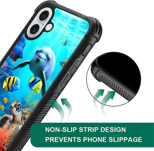 Vista 257 de Funda compatible con iPhone 15, diseño de elefantes africanos, diseño increíble a prueba de golpes, antiarañazos, carcasa trasera de policarbonato