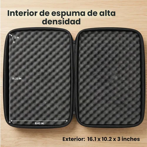 Vista 5 de Gearlux Estuche acolchado compacto para controlador de DJ Pioneer DDJ-FLX2