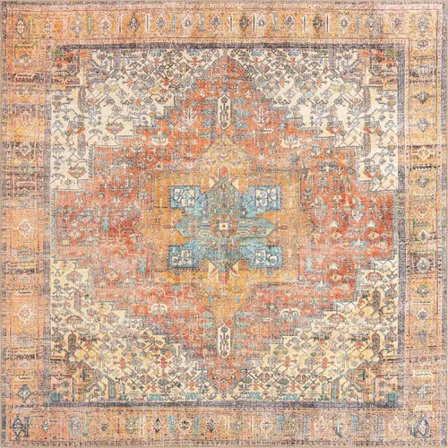Vista 44 de Unique Loom Timeless Collection - Alfombra de área - Peter (2' x 3' 1" ovalada, beige/marfil)