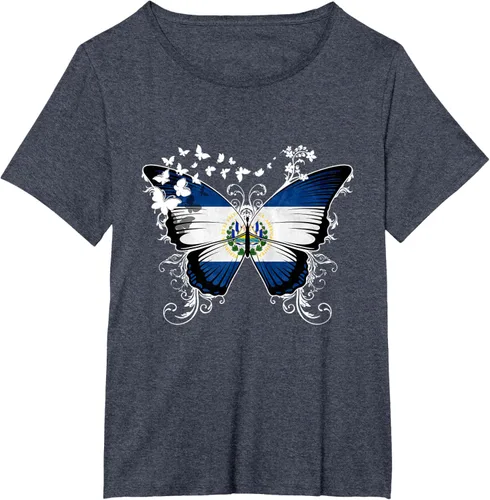 Vista 85 de Camiseta con diseño de bandera de El Salvador