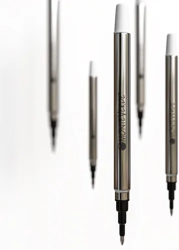 Vista 6 de Monteverde USA Rollerball - Recambios para bolígrafos Sheaffer y Sailor, punta fina, negro, paquete de 2, flujo de tinta suave y confiable