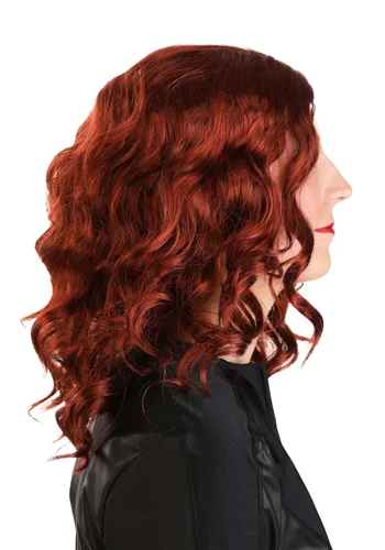 Vista 3 de Peluca de disfraz Marvel Black Widow para mujer Multicolor