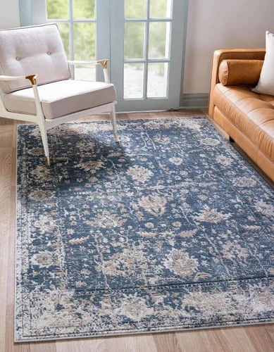 Vista 18 de Unique Loom Portland Collection - Alfombra central (2 pies 2 pulgadas x 3 pies 1 pulgada, rectangular, negro y blanco/negro)