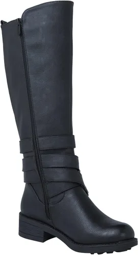 Vista 3 de GLOBALWIN - Botas de moda 18YY06 para mujer 18yy06 Negro