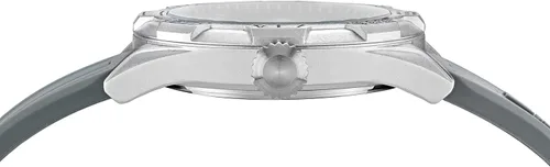 Vista 3 de Nautica NAPPOF901 Polignano - Reloj de silicona con esfera gris de 1.417in, Plateado