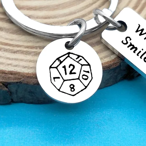 Vista 6 de Dungeon Master - Llavero de regalo para maestros de mazmorras y dragones