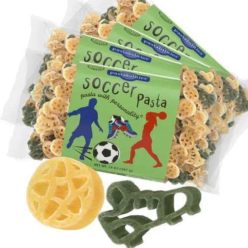 Vista 6 de Pastabilities Pasta con forma divertida para niños, pasta Let's Go Crabin', tema de animales de cangrejo, estrellas de mar y sol, pasta de trigo