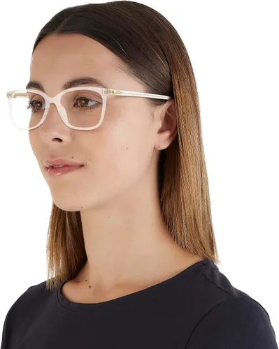 Vista 7 de Michael Kors womens Mk4067u Santa Clara Universal Fit Square Prescription Eyewear Frames Lente transparente/demo