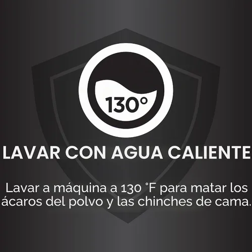 Vista 9 de Protect-A-Bed Essential - Protector de colchón tamaño individual, resistente a los ácaros, sin ruido y a los olores, 100% impermeable, lavable a