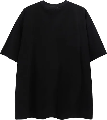 Vista 2 de Aelfric Eden Camisetas gráficas de gran tamaño para hombre, con estampado de graffiti, camisetas de verano
