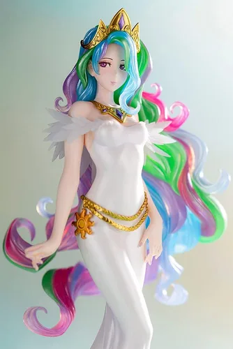 Vista 3 de Kotobukiya My Little Pony: Estatua de la princesa Celestia Bishoujo, multicolor