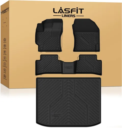 Vista 36 de LASFIT Alfombrillas para Toyota Tacoma 2005-2011 (solo compatible con DoubleCab AutoTran)