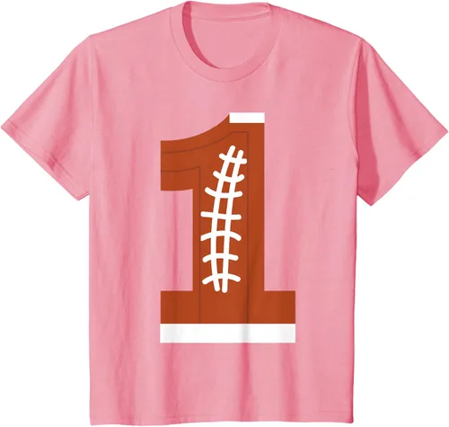 Vista 52 de 1st Birthday Football Ball Boys Camiseta de regalo de 1 año Negro