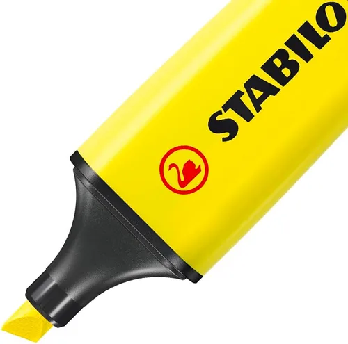 Vista 3 de STABILO Resaltador BOSS ORIGINAL - Caja Grande de 4 - Amarillo, Naranja, Verde, Rosa