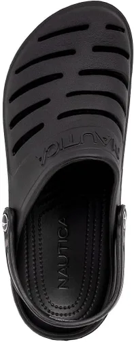 Vista 5 de Nautica - Zuecos para hombre - Sandalia deportiva - Con cierre ajustable en la espalda - (Zapatos para aguaPantuflas de pelo suave) River Edge