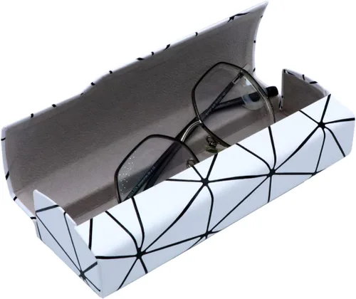 Vista 2 de Outman Estuche para gafas de sol portátil con carcasa rígida para gafas de sol