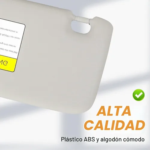 Vista 5 de Reemplazo de visera solar lateral derecha para pasajero gris compatible con Chevrolet Spark 2012 2013 2014 2015 2016, Chevrolet Chevy Sonic, 2013