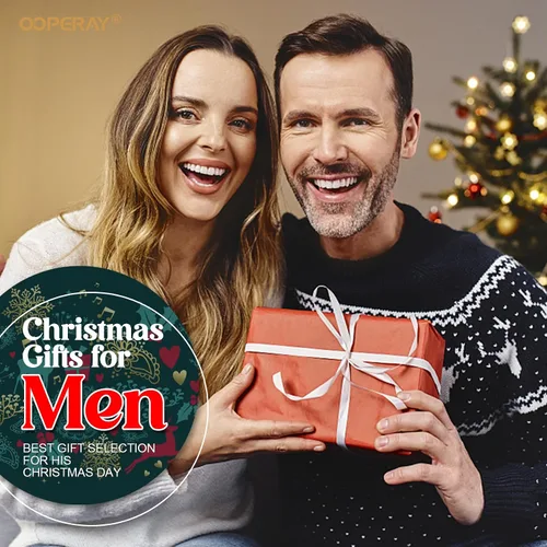 Vista 4 de OOPERAY Regalos para hombres, papá, marido, Rellenos de calcetines de Navidad, Rellenos de calcetines de Navidad para hombres, abuelo, papá, Vaso