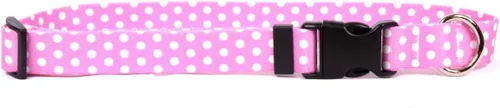 Vista 6 de Collar de diseño amarillo estándar para perro, pequeño, s, Marrón Lunares de Navidad