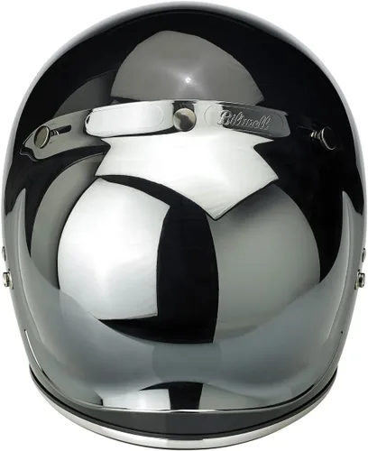 Vista 6 de Biltwell - Protector tipo burbuja cromado - Antivaho, resistente a los arañazos, resistente a UV/A y UV/B