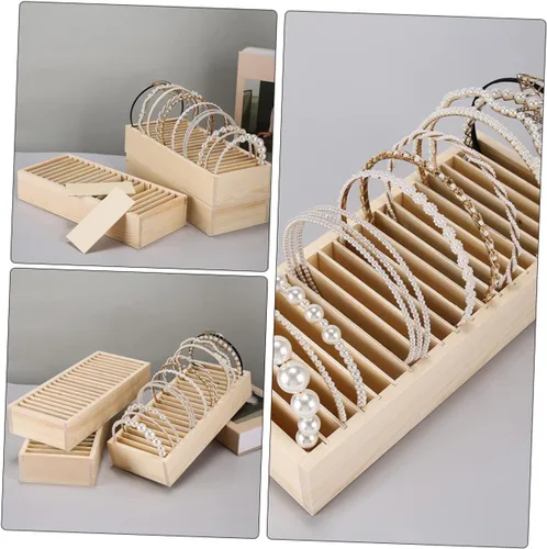 Vista 9 de Alipis Divisores de tarjetas de visita, soporte de joyería, organizador de pulseras, soportes para estantes, soporte de pulsera, organizador