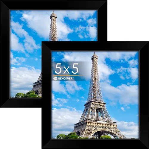 Vista 44 de NEXCOVER Portarretratos de 8.5 x 11 pulgadas, color negro, 10 unidades, marcos de fotos de 8.5 x 11 pulgadas con plexiglás HD inastillable, marcos