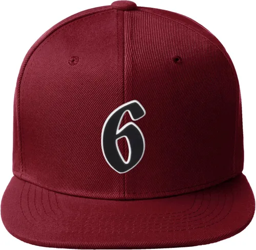 Vista 147 de Daxton Gorra clásica con visera de billete plano con letras del alfabeto inglés antiguo de la A a la Z