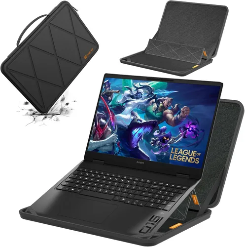 Vista 15 de Smatree MS23T Funda protectora dura EVA con soporte compatible para HP Pro x360 Fortis 11 G11/G10/G9 de 11.6 pulgadas, HP Fortis 11 G9 Q/x360 11 G3