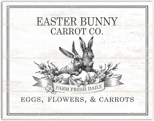 Vista 13 de Creative Products Easter Bunnies 20x20 Canvas Wall Art