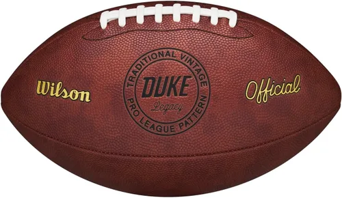 Vista 12 de WILSON Mini + Official NFL Duke Footballs - Multiple Styles Marrón