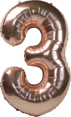 Vista 8 de Globos gigantes de 32 pulgadas para fiestas de cumpleaños (número dorado 0)