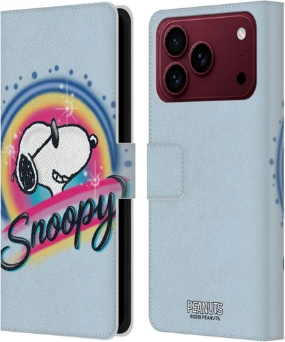 Vista 72 de Head Case Designs Funda de piel con licencia oficial de Peanuts Beach Surf Snoopy Boardwalk Airbrush compatible con Apple iPhone 11 Playa Surf