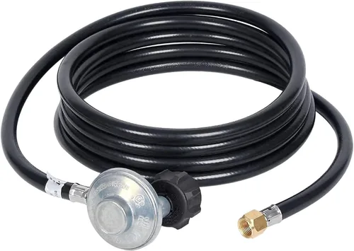 Vista 7 de GasSaf 91 cm para Kit de Manguera y Regulador Weber, Manguera de Regulador de Gas Adecuada para Pieza de Reemplazo de Parrilla Weber Spirit/Spirit