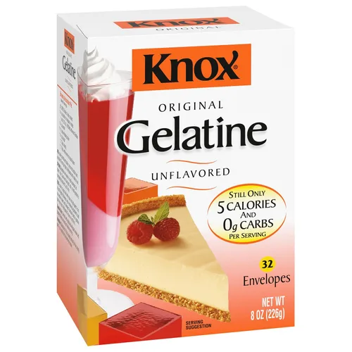 Vista 5 de Knox Gelatina original sin sabor, 32 unidades (paquete de 2)