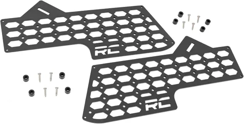 Vista 2 de Rough Country Kit de panel de montaje Molle de consola central para Ford Bronco (2021-2025), panel de acero duradero para almacenamiento seguro