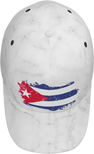 Vista 4 de Fun- Funny-Cuba-Flag-Cuban-Cubano-Gifts Classic Snapback Hat Adjustable Baseball Hats for Women Men Baseball Cap Black