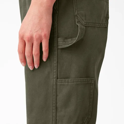 Vista 5 de Dickies, Overol de jean con pechera para mujer