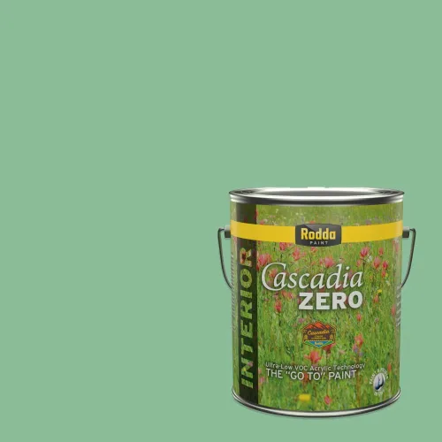 Vista 43 de Rodda Paint CASCADIA XL - Pintura satinada exterior e imprimación en uno, 1 galón, hoja de aloe
