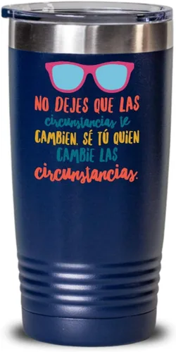 Vista 8 de Regalo para hermano Taza de Cafe para hermana Perfecto regalo para graduados, profesionales y estudiantes de enfermeria Vaso con afirmaciones