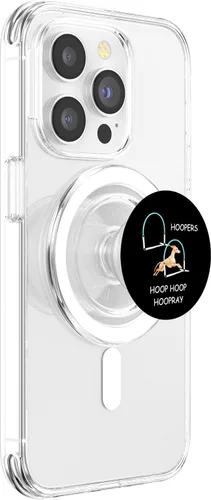 Vista 3 de Dog Agility - Hoopers para perros Greyhound Whippet - Hoop Hoopray PopSockets MagSafe PopGrip para iPhone