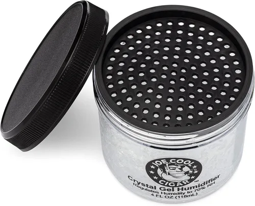 Vista 7 de Joe Cool Cigar Humidificador de gel de cristal para humidores de cigarros - tarro de 4 oz