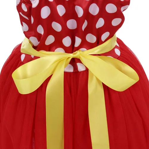 Vista 34 de IWEMEK - Maillot de ballet con diadema para niña con lunares, disfraz con diadema, leotardo