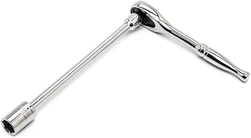 Vista 4 de URREA Extensión de llave de vaso – Extensor de trinquete de 1/2 pulgada y 2-1/2 pulgadas con construcción forjada y acabado de níquel-cromo